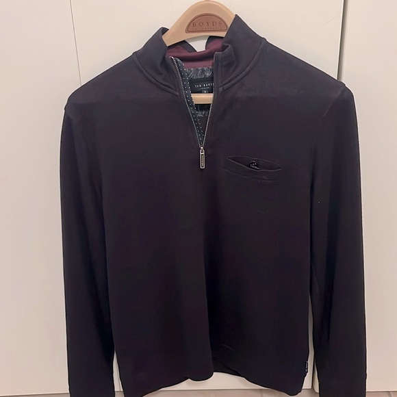 Ted Baker Navy Blue pull over . - Picture 1 of 3